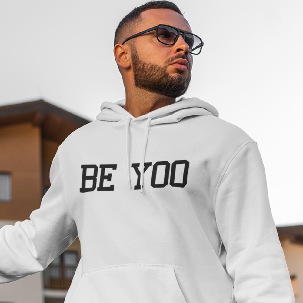 Natalie Yoo "Be Yoo" Hoodie, Black Logo