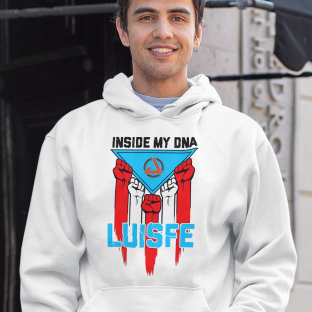 Luis Melendez Unisex Hoodie, Light Logo