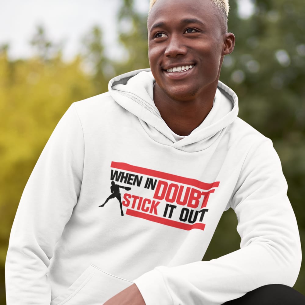 "When in Doubt Stick it out" Mcgirt Boxing Statet, Hoodie, Dark Logo