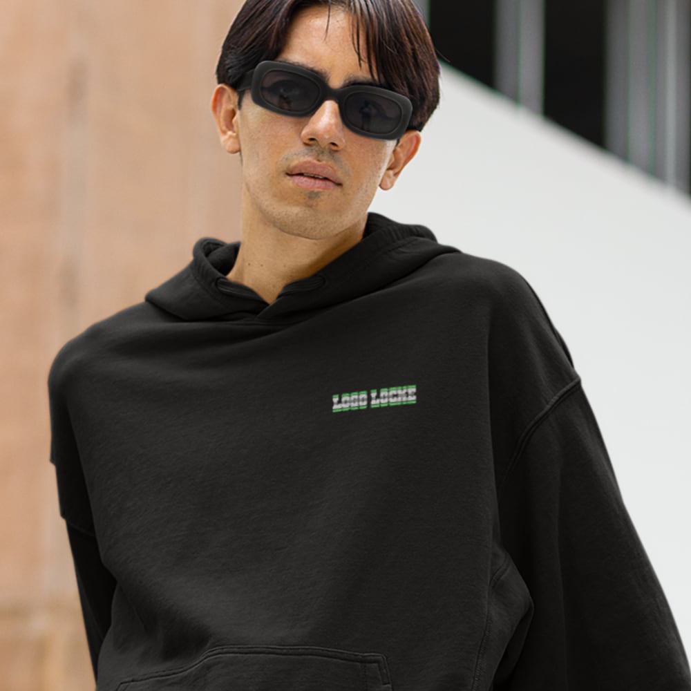 Logo Locke by Noah Locke Unisex Hoodie, Light Logo 