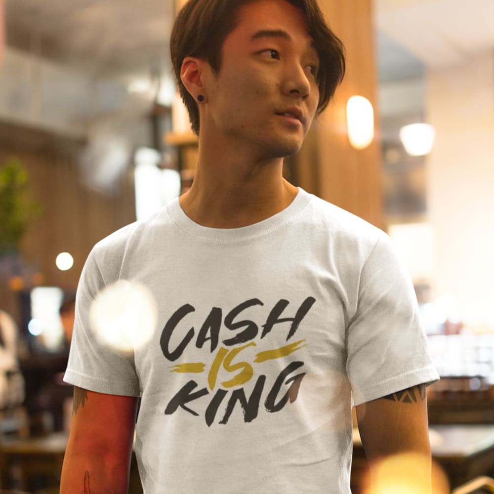 Cash is King by Cameron Cash, T-Shirt, Dark Logo