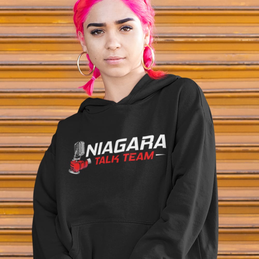 Niagara Talk Team V3 Unisex Hoodie, Light Logo