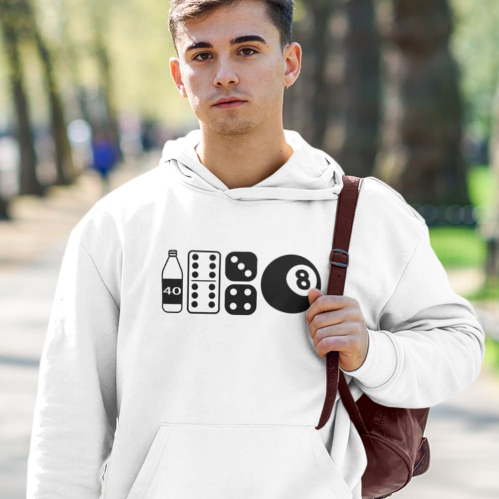 Kevin Young Hoodie, Black Logo