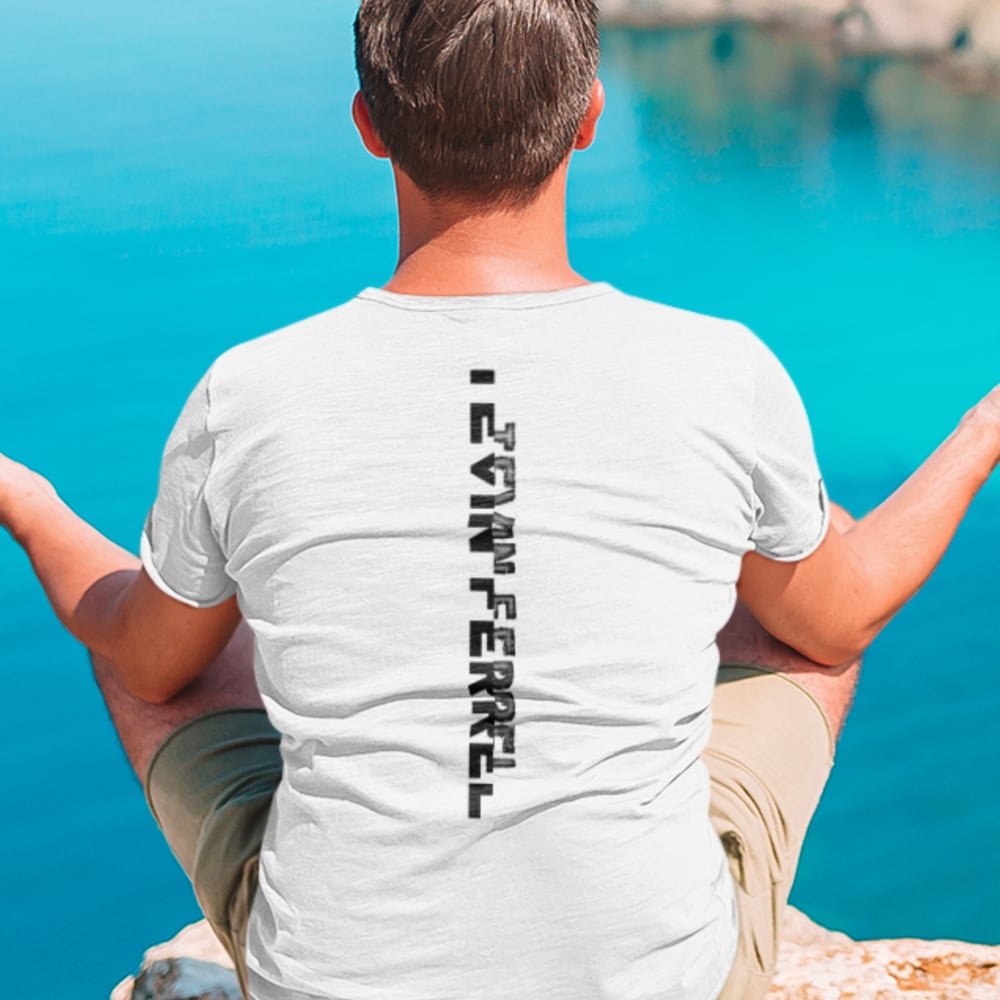 Tevin Ferrel Back Design Unisex T-Shirt, Black Logo