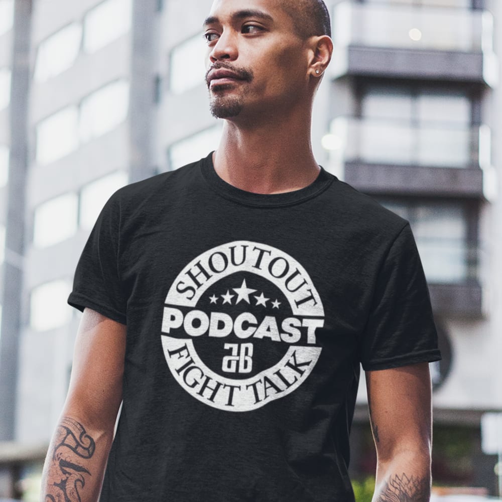 ShoutOut podcast! T-Shirt, White Logo