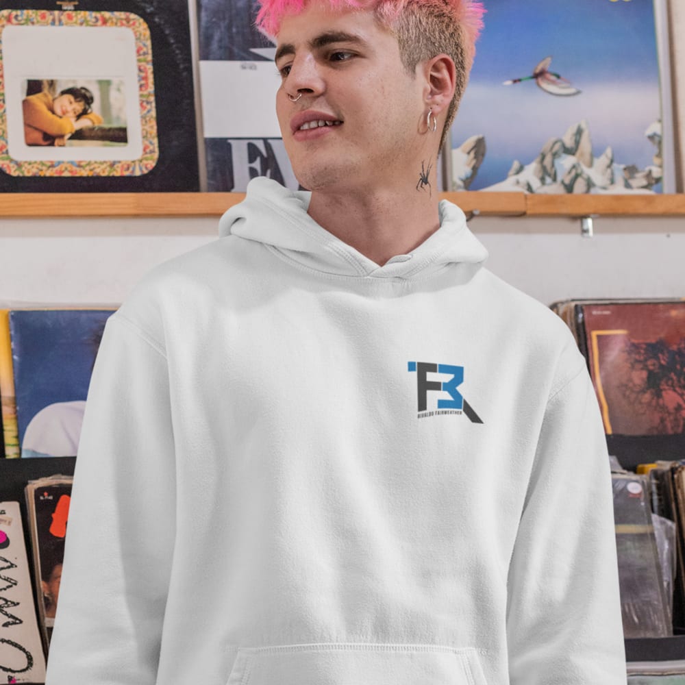 Rivaldo Fairweather, Men's Hoodie, Black Logo Mini