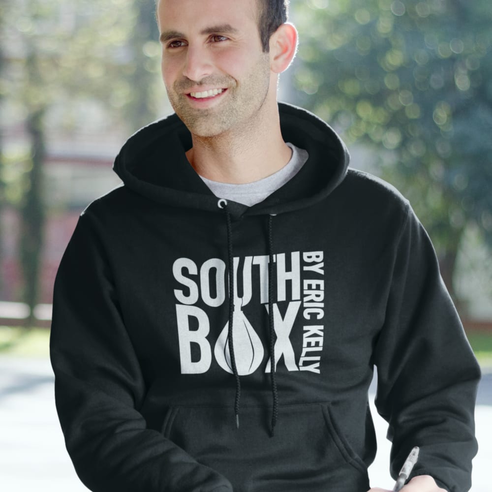 SouthBoX Gym by Eric Kelly Hoodie, All White Logo
