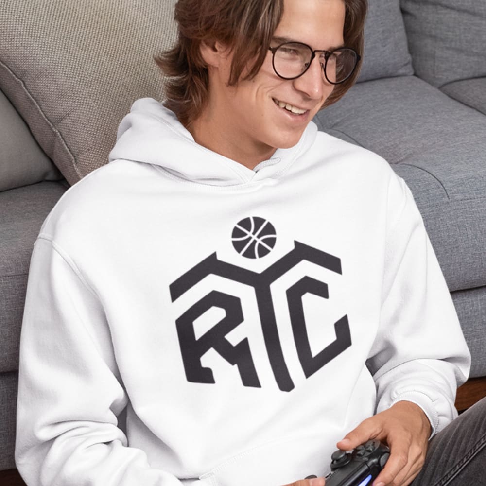 "RTC" by Rometra Craig Hoodie, Black Logo