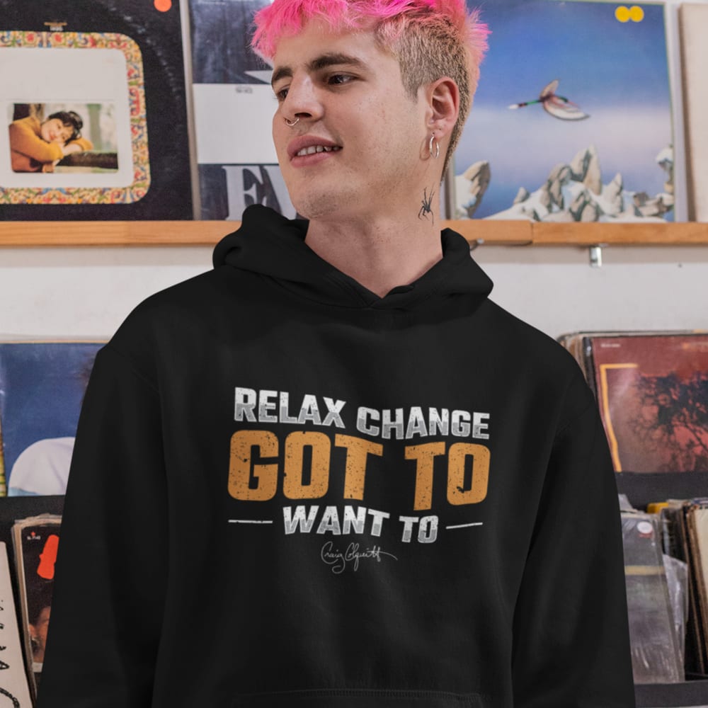 Craig Colquitt "Got To" Unisex Hoodie, White Signature Logo