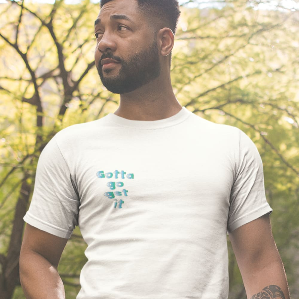 Gotta Go Get It by Jacarrius Demmerritte Men's T-Shirt, Mini Front Logo