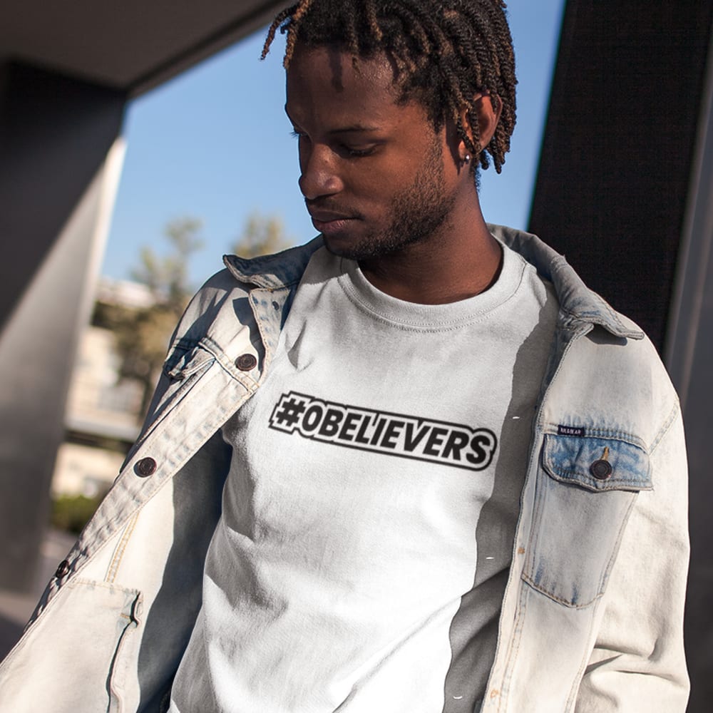  #0BELIEVERS Devin Grant T-Shirt, White Logo