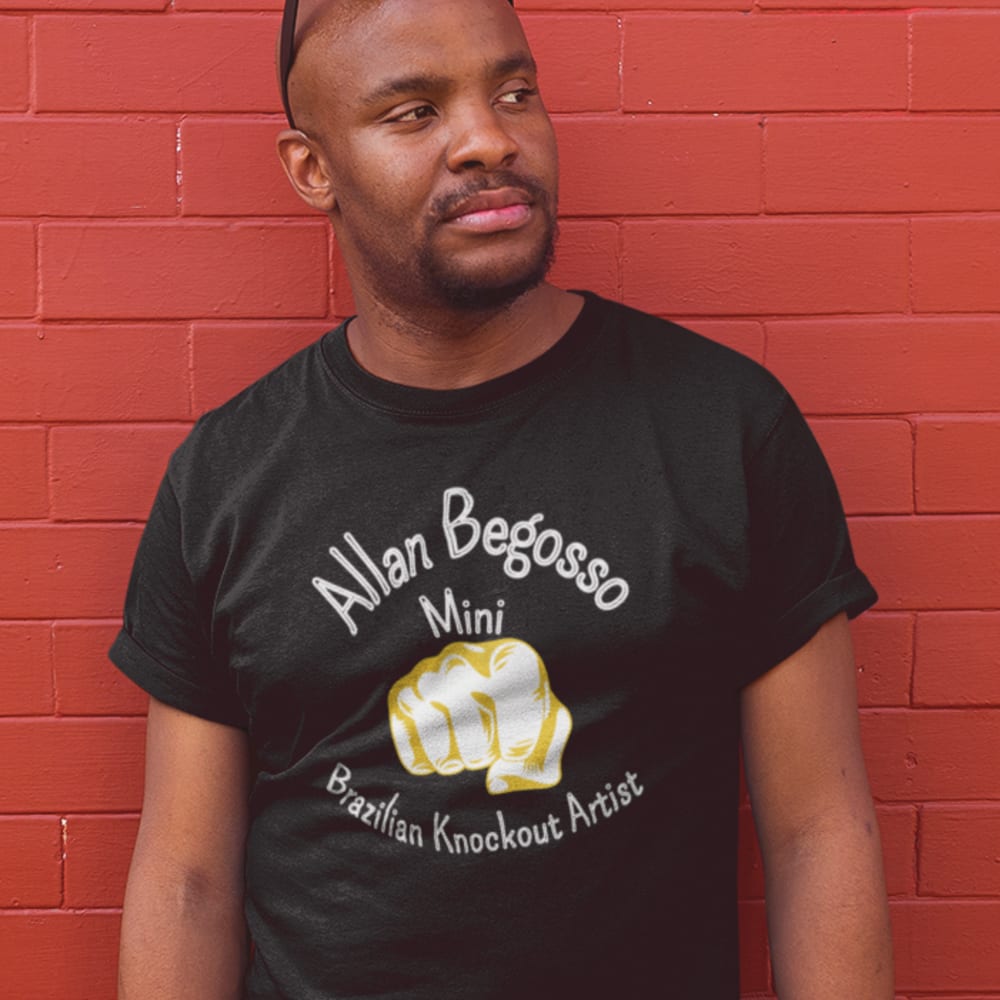 "Brazilian Knockout Artist" by Allan Begosso - Men's Shirt, Light Logo