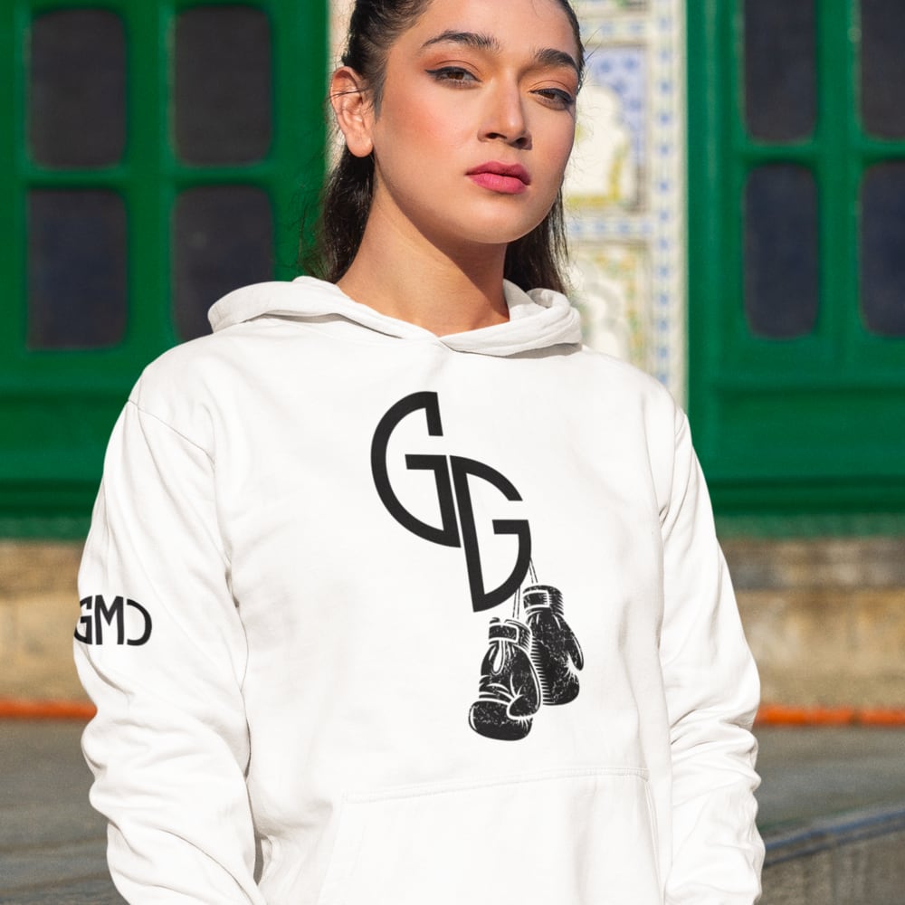GG-GMO Guillermo Gutierrez Unisex Hoodie, Black Logo