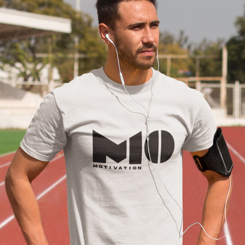 Motivation 10 Shawndarius Cowart Men's T-Shirt, Black Logo