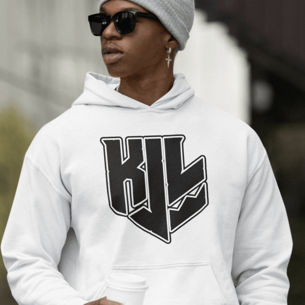  KJ Lewis Unisex Hoodie, Dark Logo