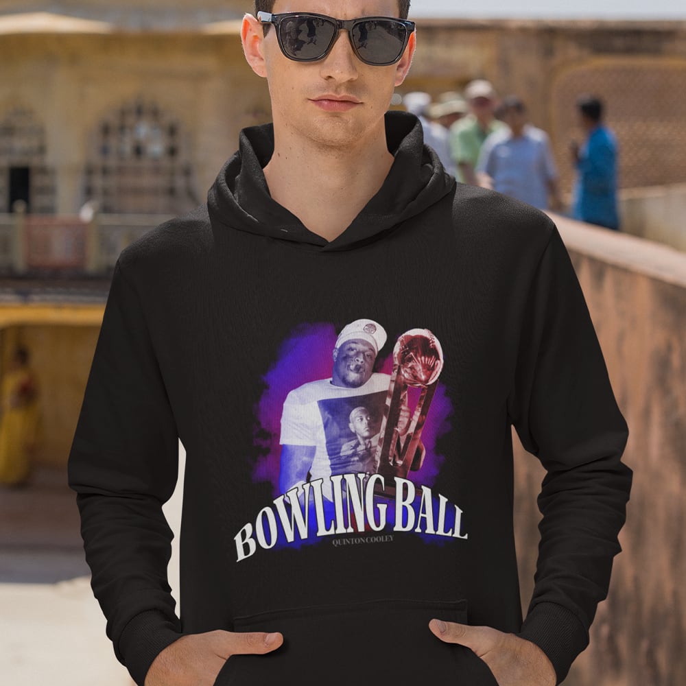 Bowling Ball by Quinton "Q" Cooley Hoodie