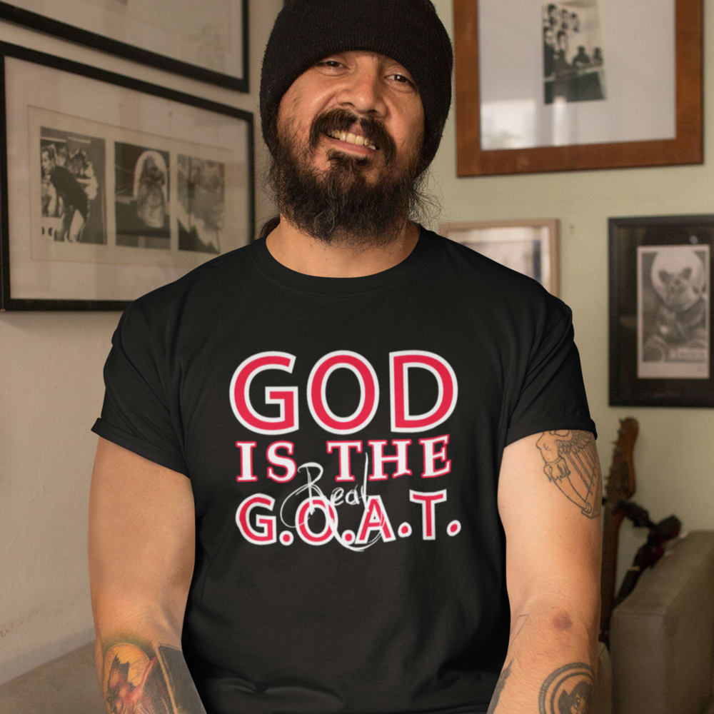 G.O.A.T by Vernon Fox Red, Men's T-Shirt