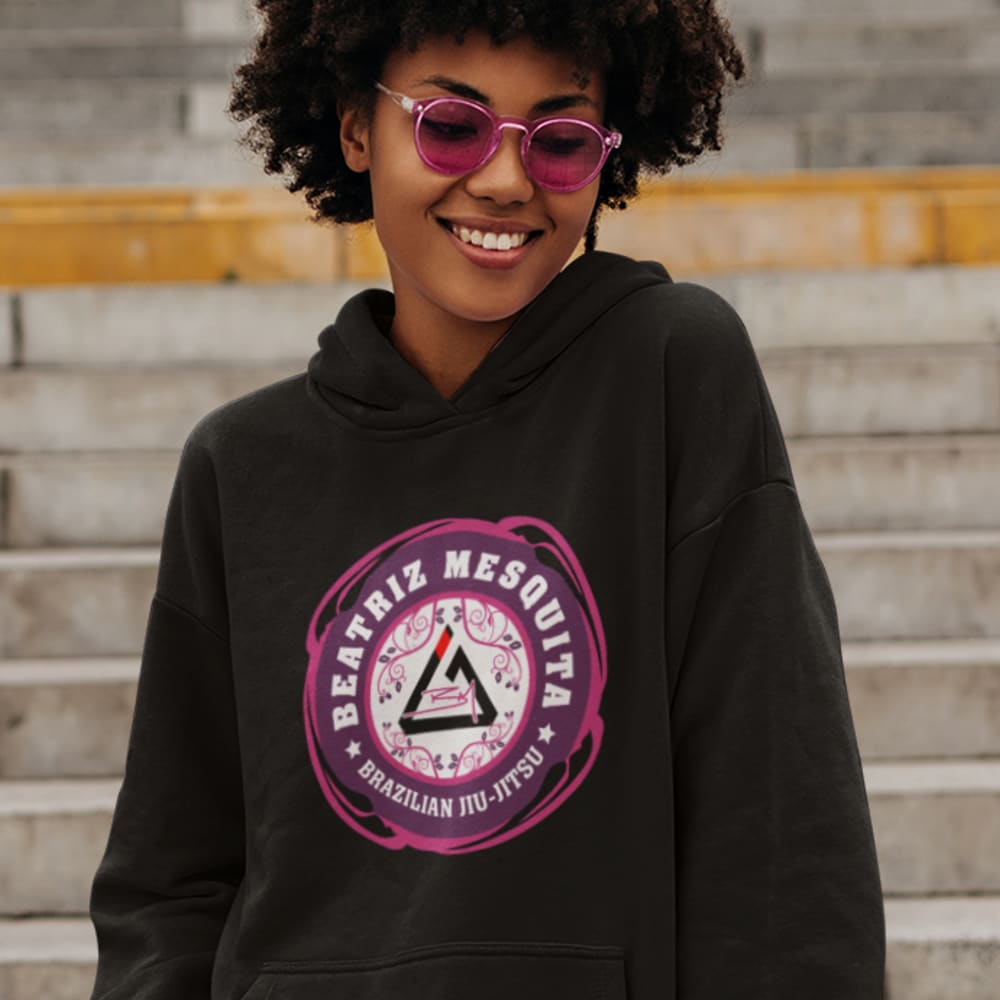 Beatriz "Bia" Mesquita Unisex Hoodie, Light Logo