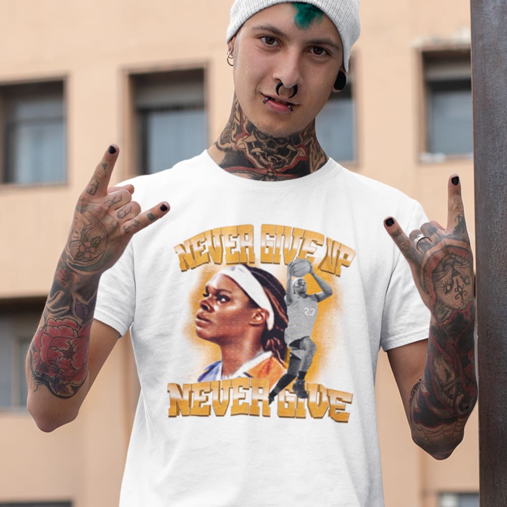 Never Give Up II by Ireyon Keith ’s T-Shirt