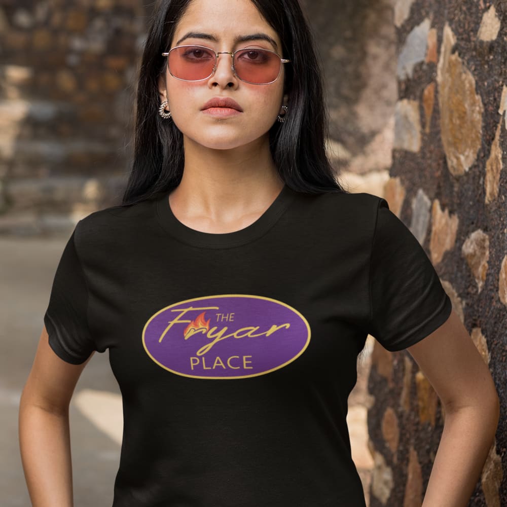 The Fryar Place by Irving Fryar Women's T-Shirt , Gold Logo