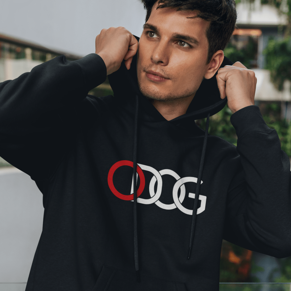 ODOG Orlando Hudson Hoodie, White Logo