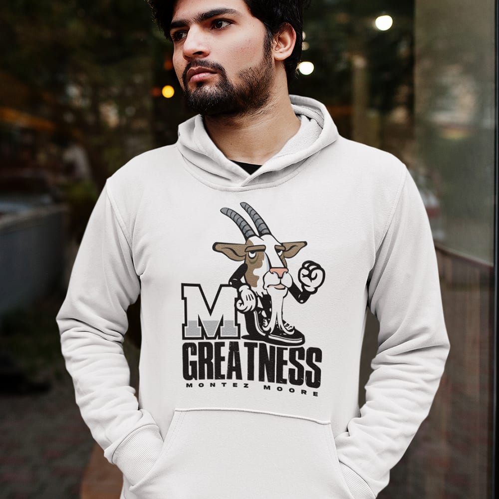 M Greatness by Montez Moore Hoodie