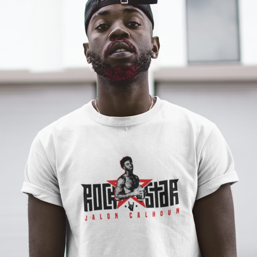 Rock Star Jalon Calhoun T-Shirt, Black Logo