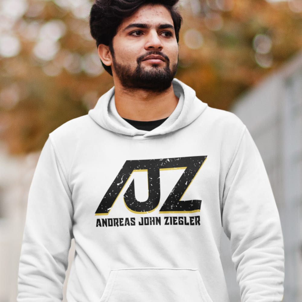 AJZ by Andreas Ziegler Hoodie, Gold and Black Logo