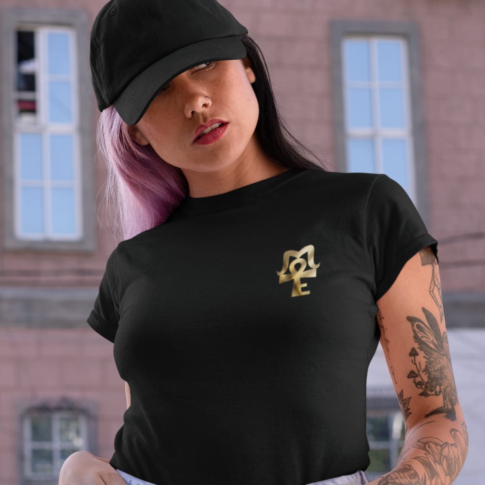 AJ Mckee - 18-0 Million Dollar Mindset on Back, Pendant on Front - Women's T-shirt