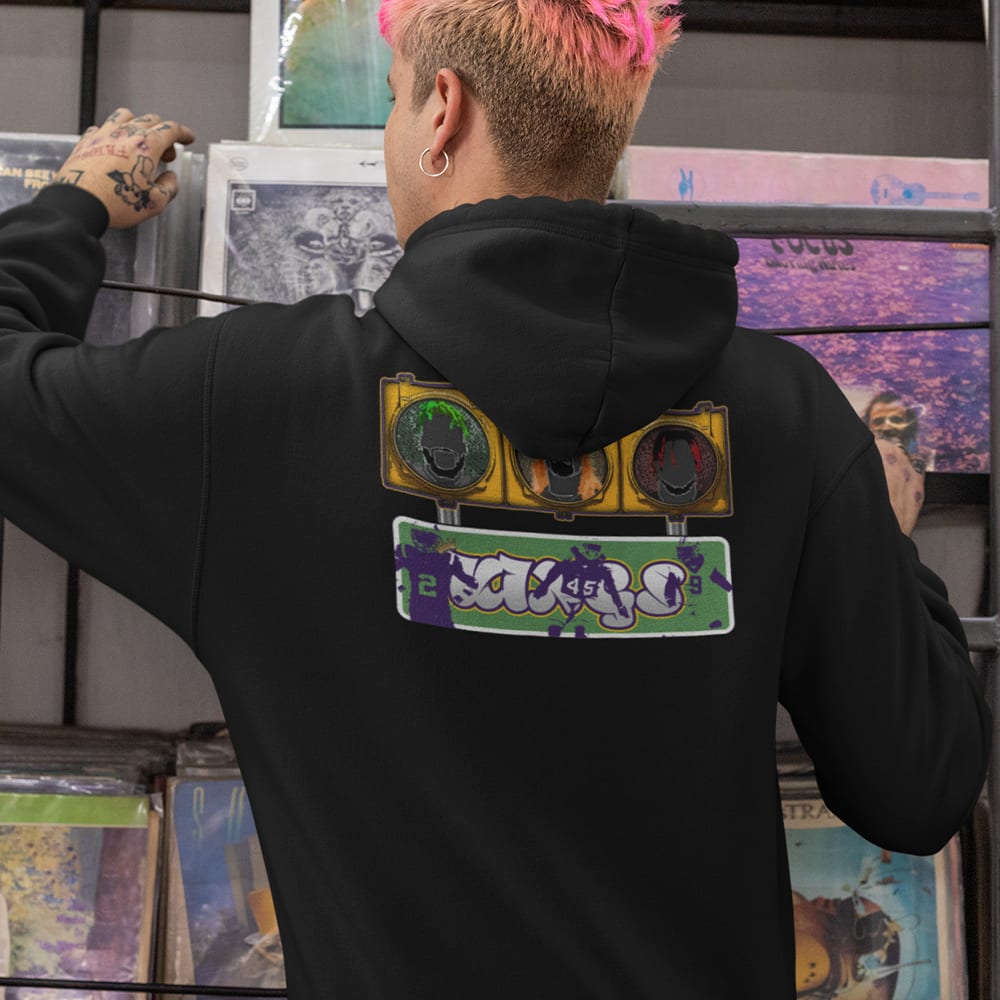 'LSU Kings Stoplight' by Jalen Mills x MAWI, Men's Hoodie