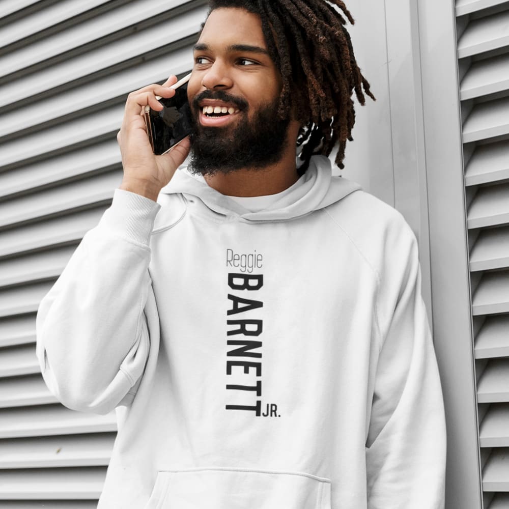 Reggie Barnett Jr. Hoodie, Black Logo