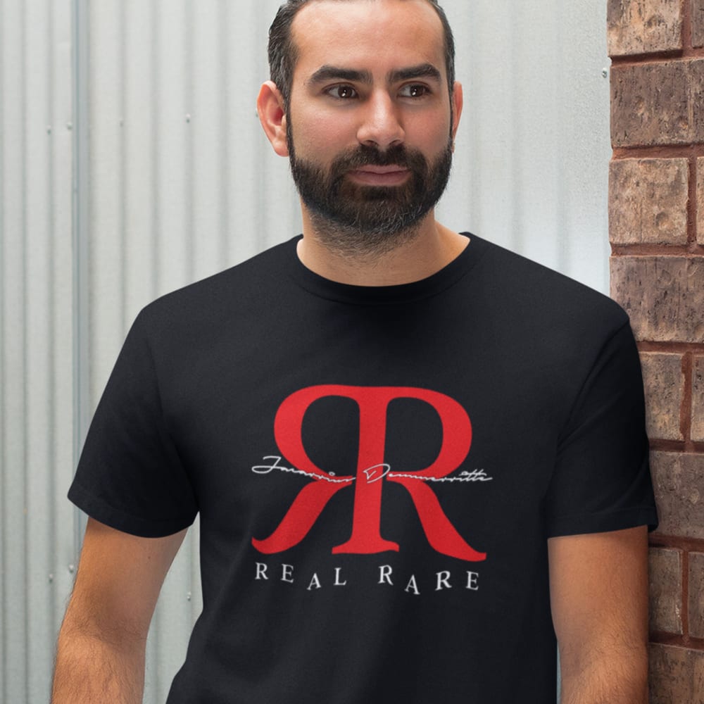 REAL Rare- Take initiative design - white logo
