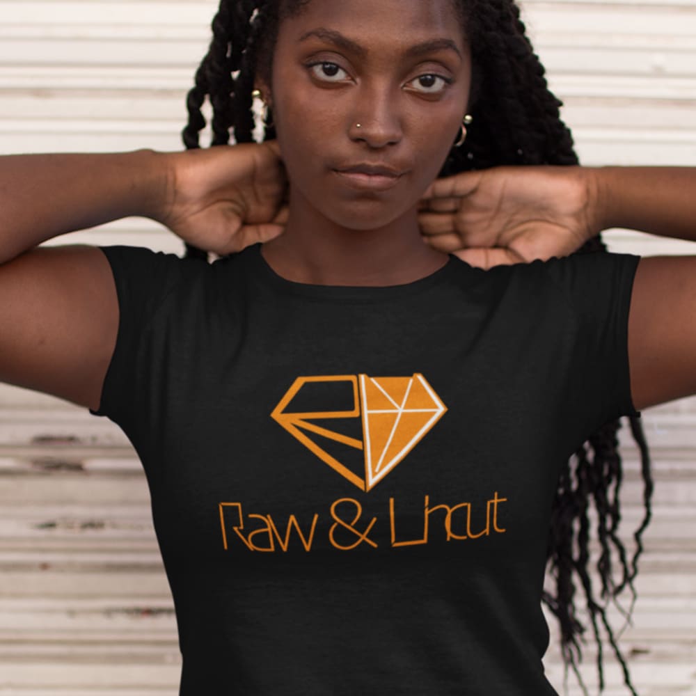 Raw & Uncut T-Shirt Orange Logo