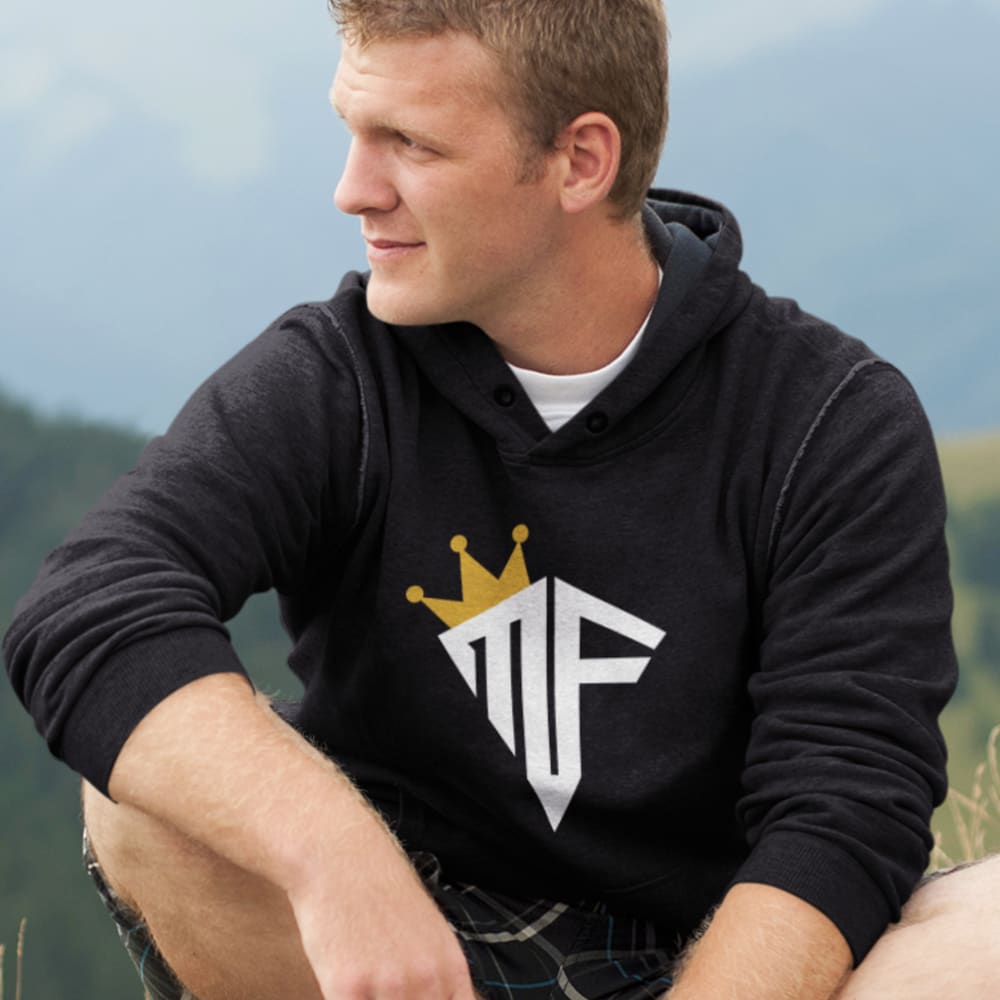 MF by Mia Fishel Hoodie, White Logo