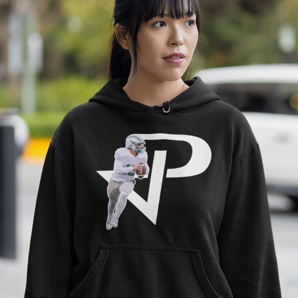 JP Jackson Proctor Graphic Unisex Hoodie, Light Logo
