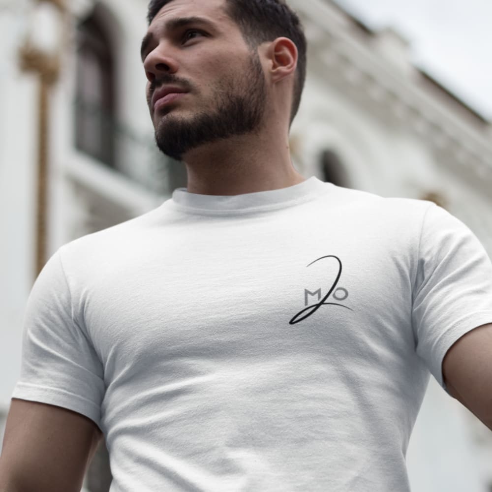 "MO2" by Mo Mohamed Shirt, Black Logo