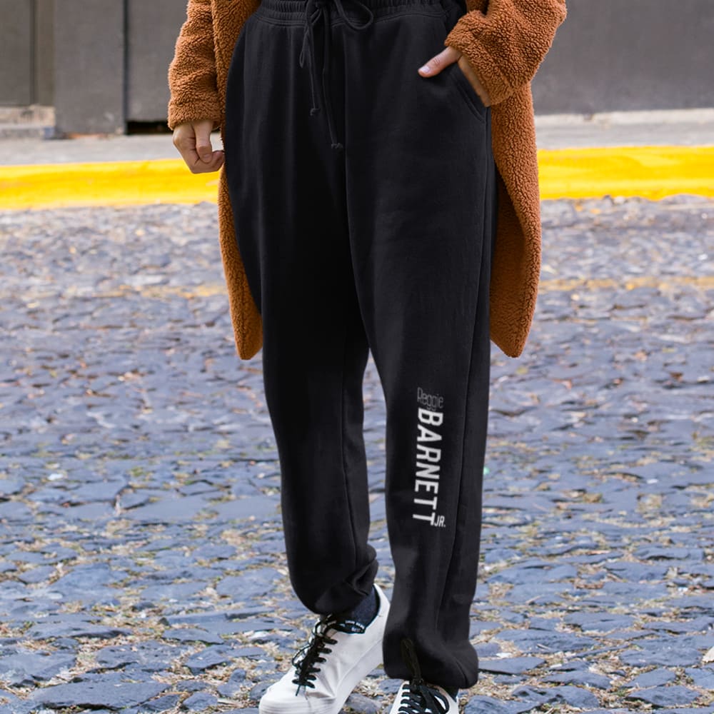Reggie Barnett Jr. Jogger, White Logo