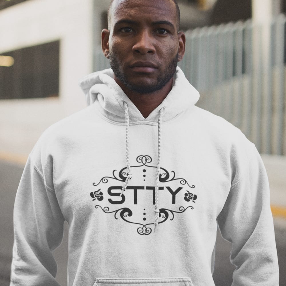 STTY V#1 by Gregory Bowie Hoodie, Black Logo