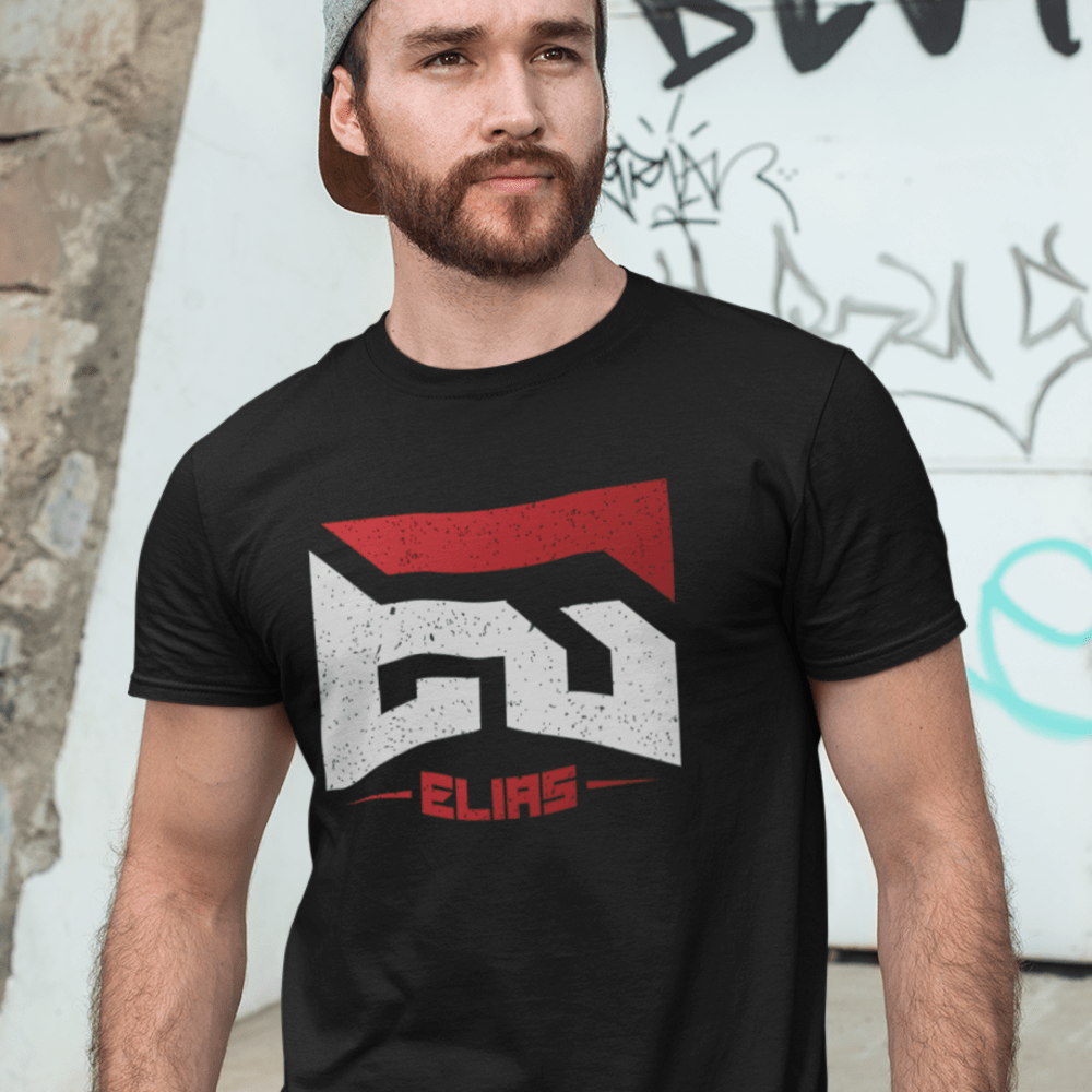 Eli Garcia T-Shirt , Red White Logo