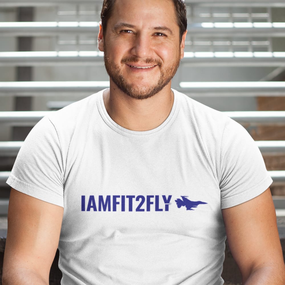 IAMFIT2FLY  by Mark Smith Unisex T-Shirt, Dark Logo