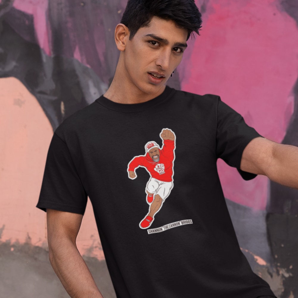 Superhero Cannon by Shannon Briggs Men's T-Shirt