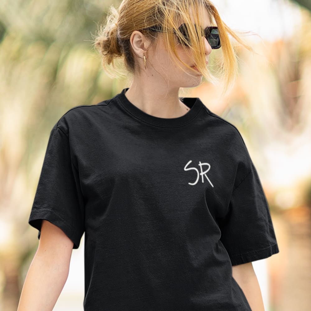 The Hangman by Saul Rogers Unisex T-Shirt, White Logo