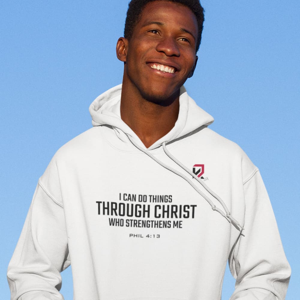AGTG Phil 4:13 by Kenyatta Jackson Jr. Unisex Hoodie, Dark Logo