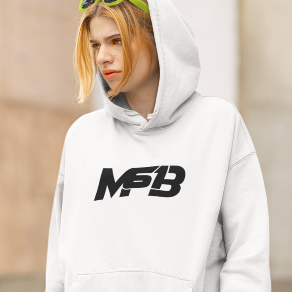 "MB61" by Michaela Boyle Women's Hoodie, Black Logo