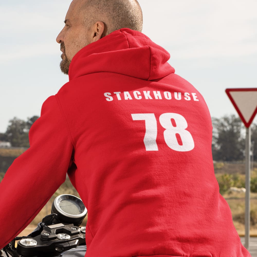 Naz Stackhouse #78 Hoodie, White Logo