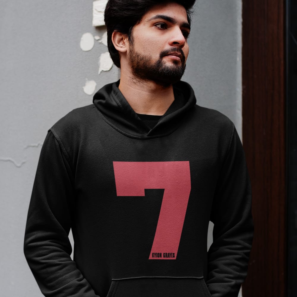 Kyion Grayes Jersey Unisex Hoodie, Red Logo