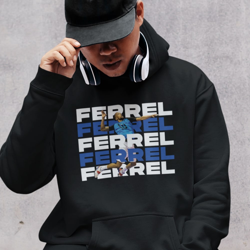 Ferrel by Tevin Ferrel Unisex Hoodie, Light Logo