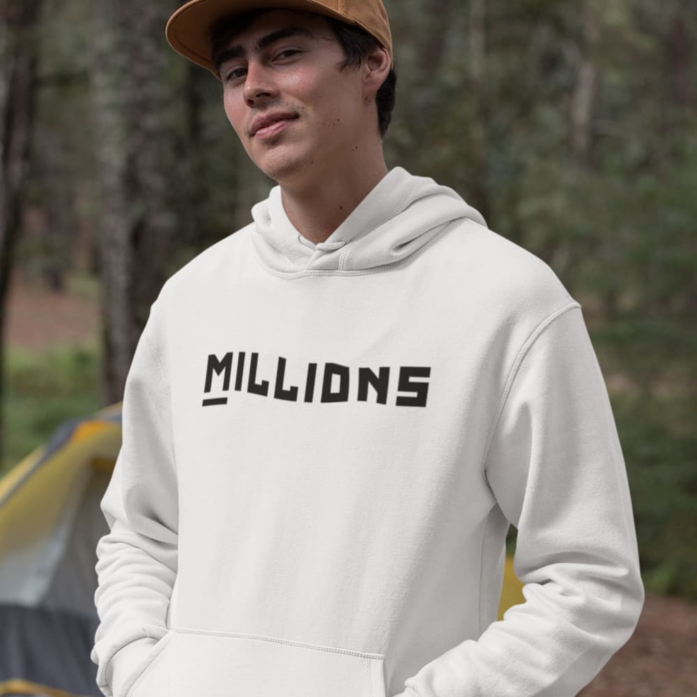 Millions Hoodie, Black Logo