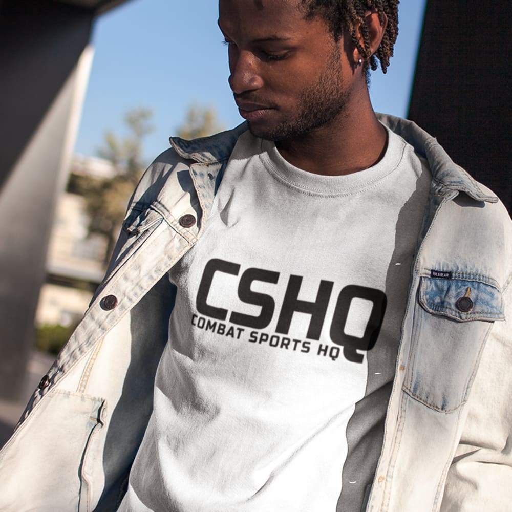 Combat Sports HQ "CSHQ" Shirt, Black Logo