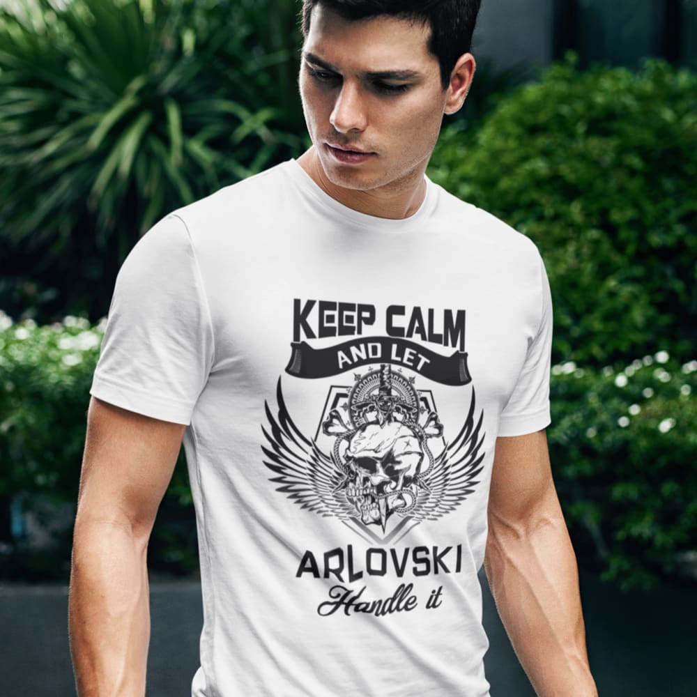 Keep Calm by Andrei Arlovski T-Shirt, Black Logo